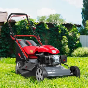 20-Inch Self-Propelled Gas Lawn Mower For Large Yard, 170Cc 2800R.p.m